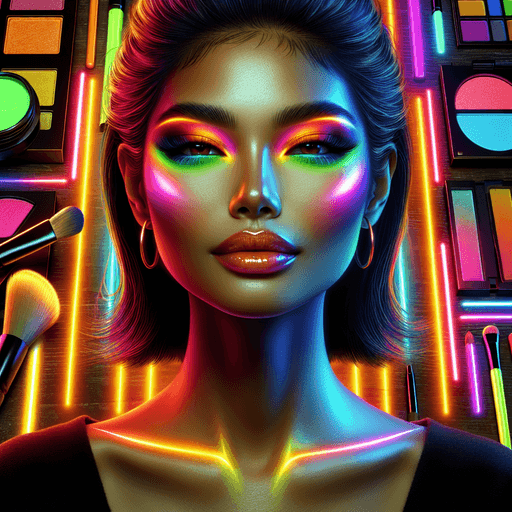 Memukau dalam Cahaya: Cara Mengaplikasikan Makeup Neon yang Efektif