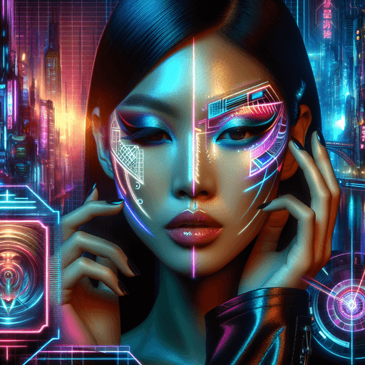 Tutorial Makeup Cyberpunk: Transformasi Wajah dengan Sentuhan Futuristik